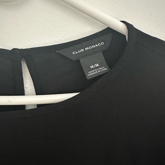 Black Club Monaco Top - Picture 4 of 7